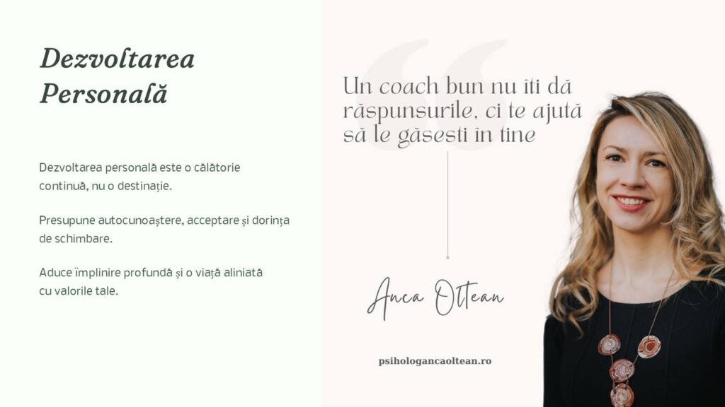 Sănătatea mintală și bunăstarea emoțională – priorități esențiale pentru o viață echilibrată de Psiholog & Coach Anca Oltean