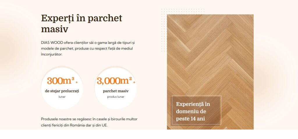 DIAS WOOD – Producător român de parchet din stejar masiv și stratificat