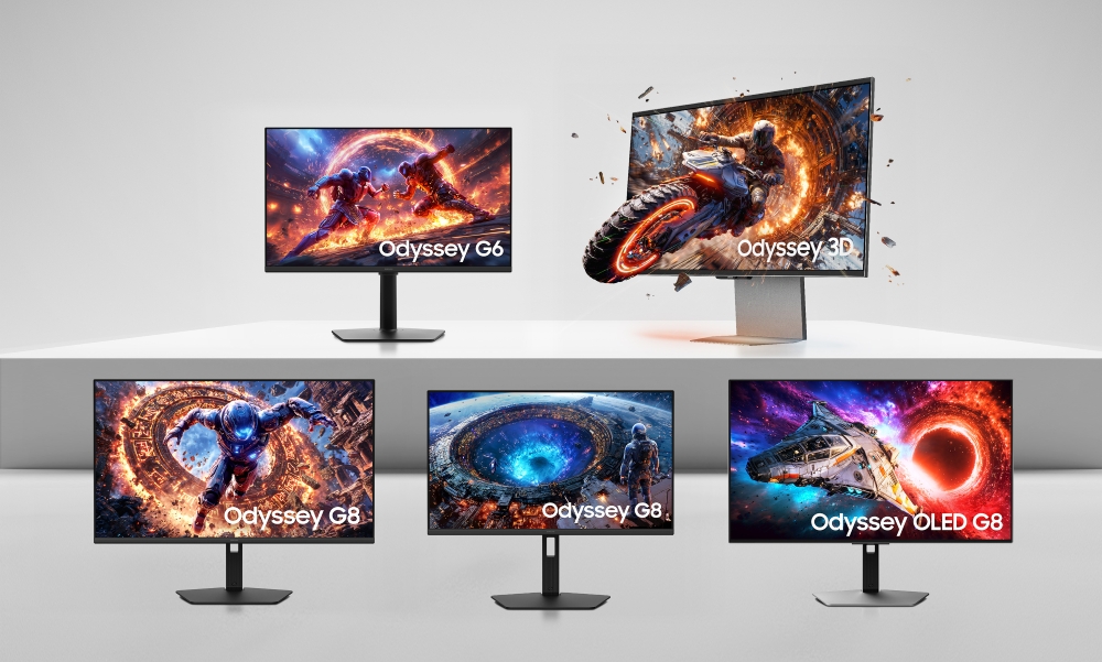 Samsung lansează noua gamă de monitoare pentru jocuri Odyssey, cu ecrane 6K 3D și rezoluție ultra-înaltă, o premieră mondială
